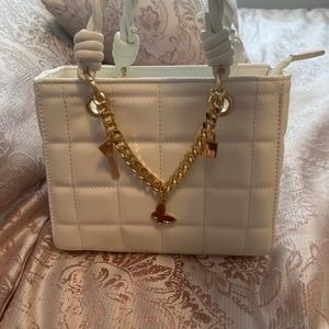 White purse